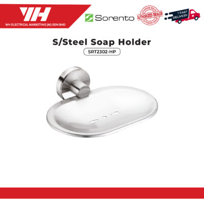 Sorento S/Steel Single Soap Holder SRT2302-HP