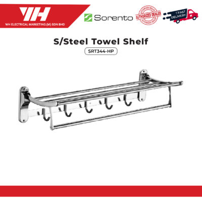 Sorento High Quality S/Steel Towel Shelf SRT344-HP