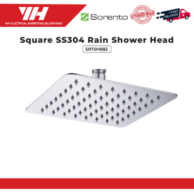 Sorento Square SS304 Shower Head SRTSH882