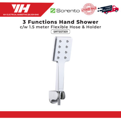 Sorento 3 Function Hand Shower SRTSS7301