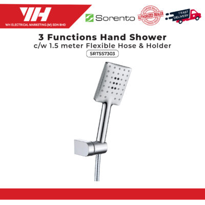 Sorento 3 Function Hand Shower SRTSS7303