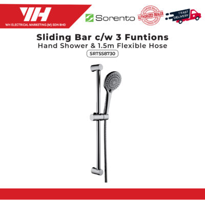 Sorento Sliding Bar Shower Set SRTSS8730