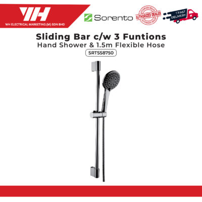 Sorento Sliding Bar Shower Set SRTSS8750