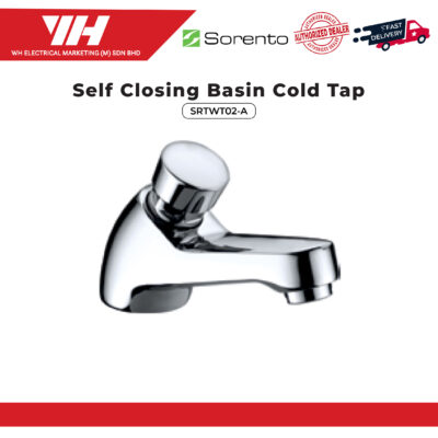 Sorento High Quality Self Closing Basin Tap