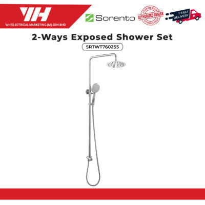 Sorento Exposed Shower Set SUS 304 SRTWT7602SS