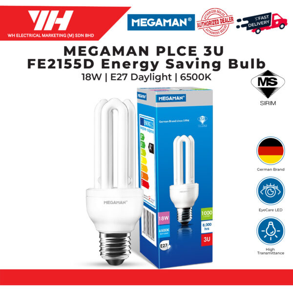 MEGAMAN PLCE 3U Energy Saving Bulb 25