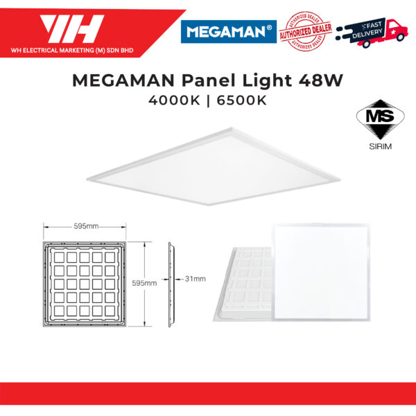 Megaman LED Panel Light 03
