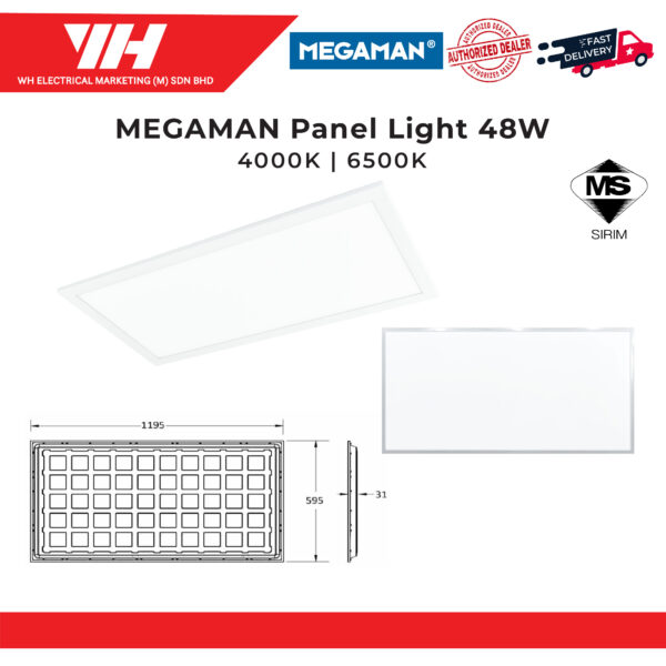 Megaman LED Panel Light 04