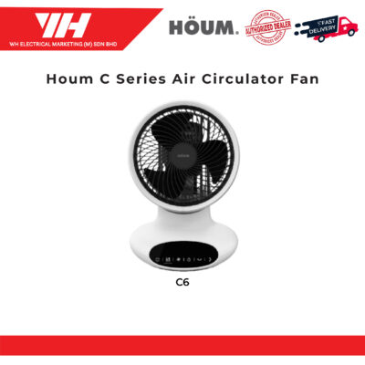 Houm C6 / C8 Air Circulator Fan Table Fan || Kipas Meja “Circulator Strong Powerful Wind”
