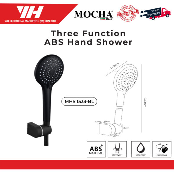 Mocha MHS1533 BL Hand Shower