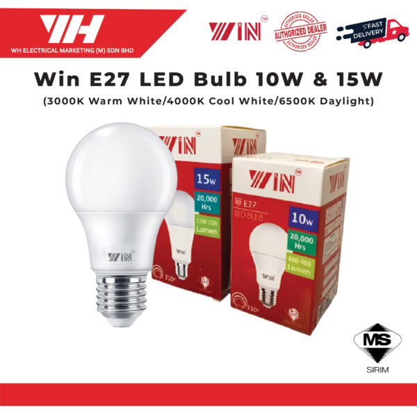 Win E27 LED Bulb 1