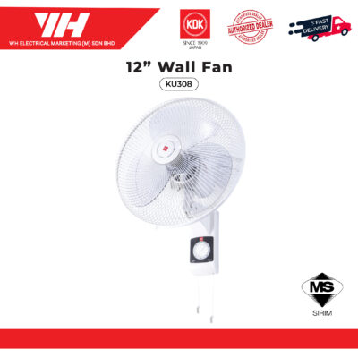 KDK KU308 12″ HIGH QUALITY Wall Fan