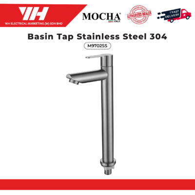 MOCHA STAINLESS STEEL BASIN COLD TAP M9702SS