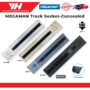 MEGAMAN Track Socket Concealed