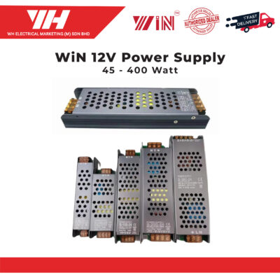 WIN 12V & 24V HIGH QUALITY POWER SUPPLY