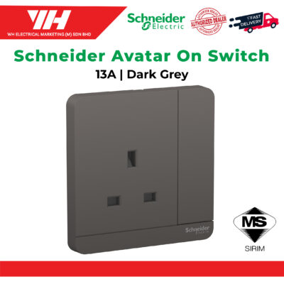 SCHNEIDER AVATARON 13A SWITCHED SOCKET OUTLET
