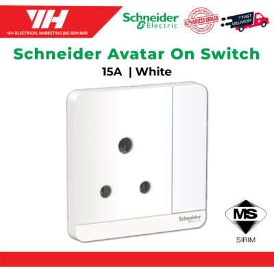 SCHNEIDER AVATARON 15A SWITCHED SOCKET OUTLET
