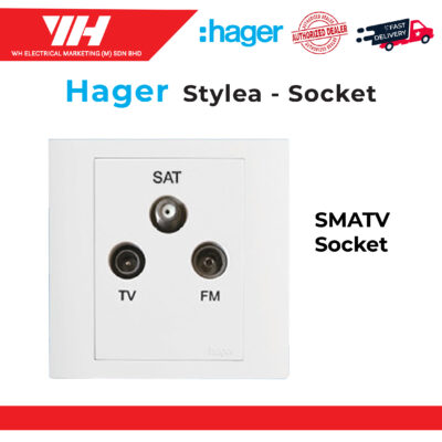 HAGER STYLEA SMATV SOCKET INSERT