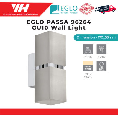 EGLO PASSA 96264 GU10 WALL LIGHT