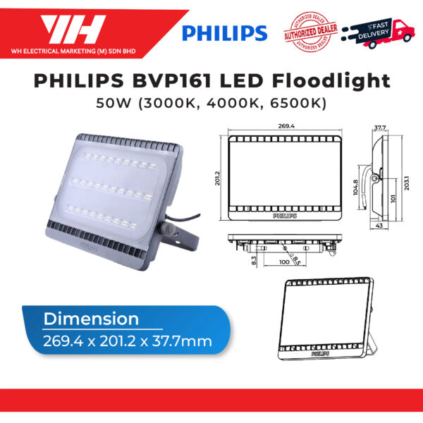 Philips BVP161 Floodlight 03