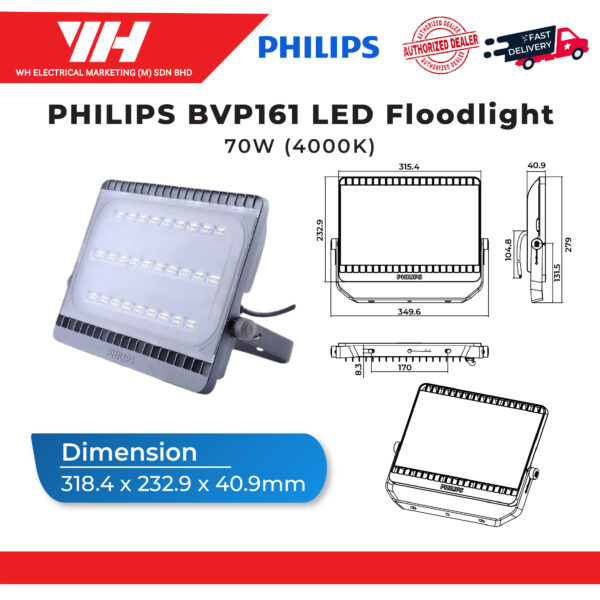 Philips BVP161 Floodlight 04