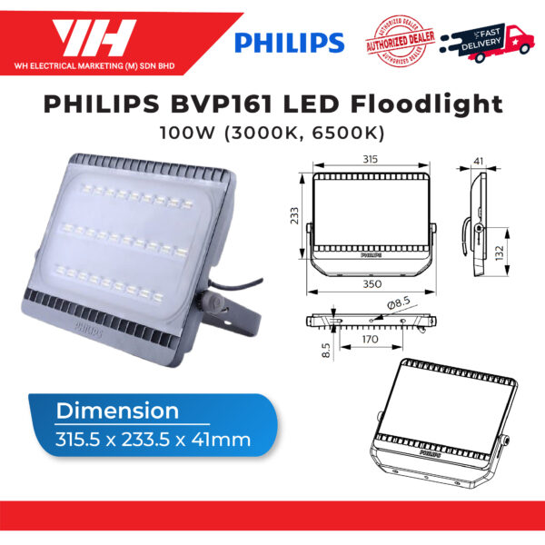 Philips BVP161 Floodlight 05