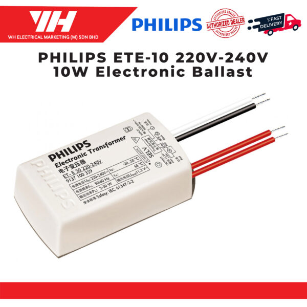 Philips ETE 10 Electronic Ballast 01