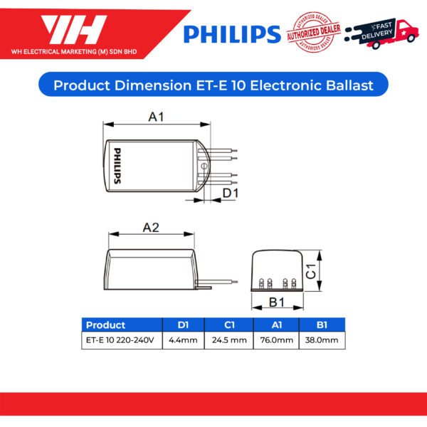 Philips ETE 10 Electronic Ballast 02