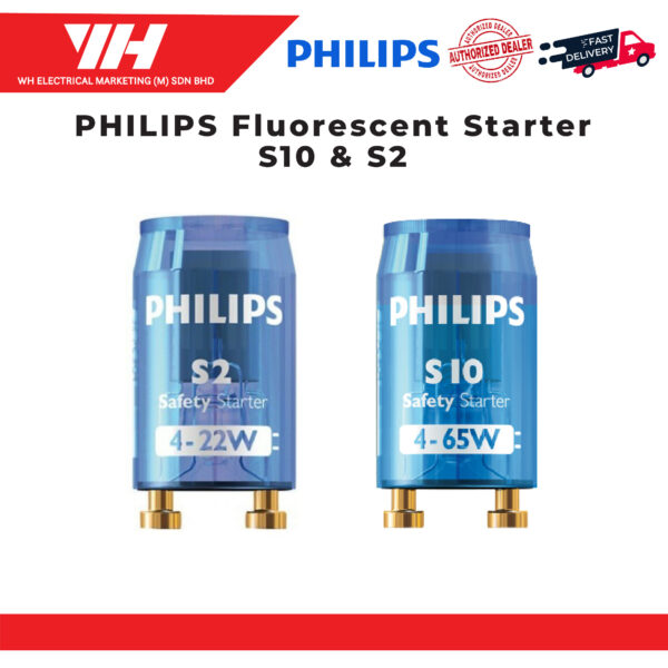 Philips S2 S10 Fluorescent Tube Starter 01