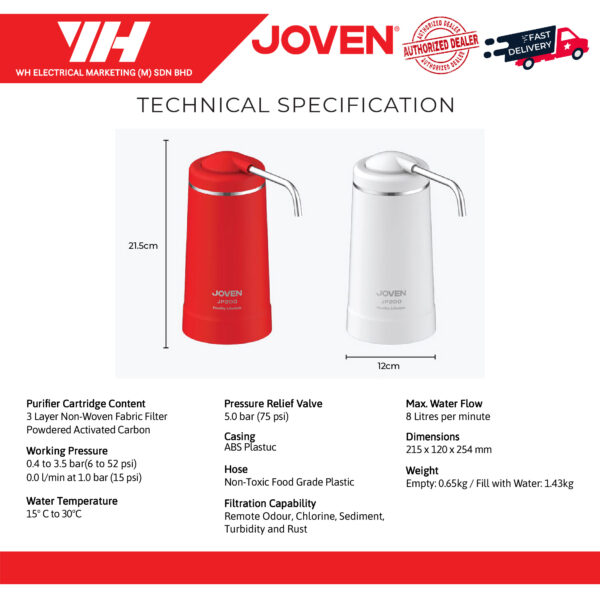 Joven JP 200 Water Purifier 02