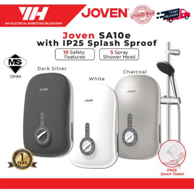 Joven SA10e Instant Water Heater shower