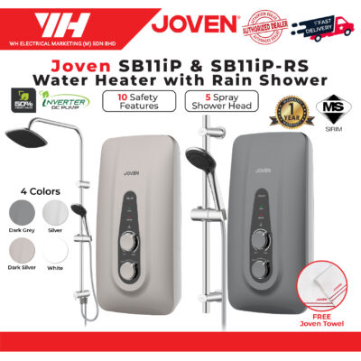 JOVEN SB11iP / SB11iP-RS (Rain Shower) Instant Water Heater With Inverter DC Pump