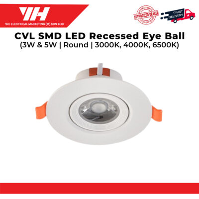 CVL SMD LED Recessed Eye Ball (3W/5W)