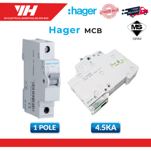 Hager MCB 01 1