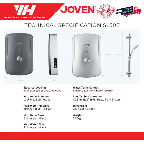 Joven SL30E SL30E RS Water Heater 02 scaled
