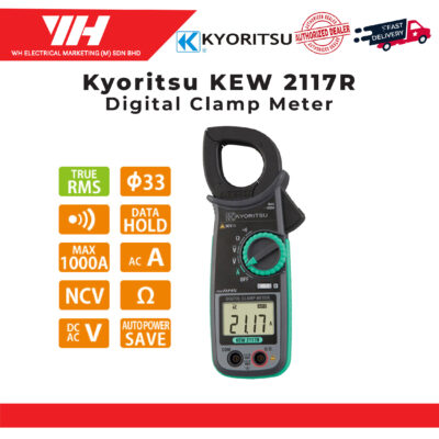 Kyoritsu 2117R Digital Clamp Meter