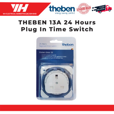 THEBEN 13A 24 Hours Plug In Time Switch