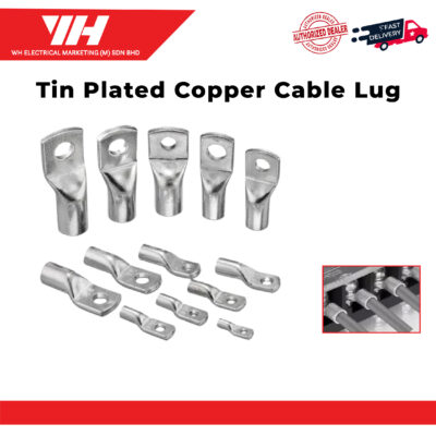 Tin Plated Copper Cable Lug (100Pcs/Pack)