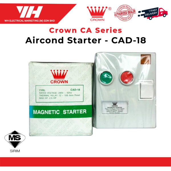 Crown CA Series Aircond Starter 08