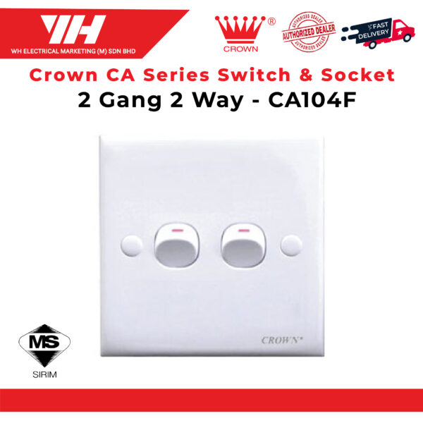 Crown CA Series Switch Socket web 04