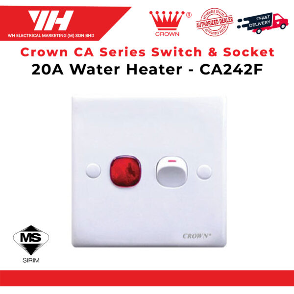 Crown CA Series Switch Socket web 09