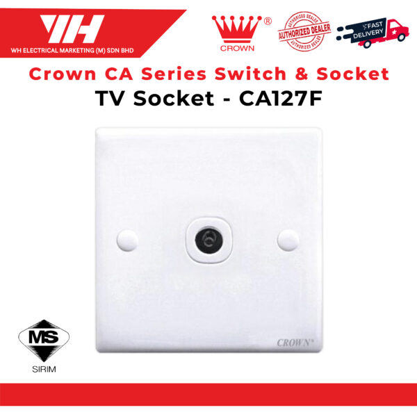 Crown CA Series Switch Socket web 11