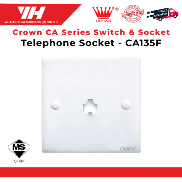 Crown CA Series Switch Socket web 12