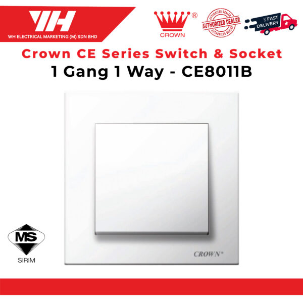 Crown CE Series Switch Socket Web 01