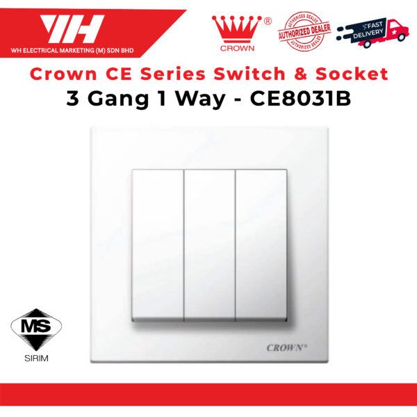 Crown CE Series Switch Socket Web 04