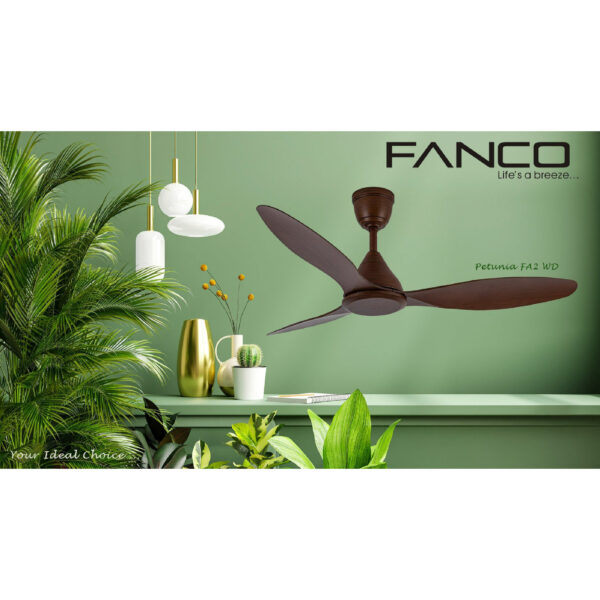 FANCO Petunia FA2 52 LED 3C DC Ceiling Fan 09