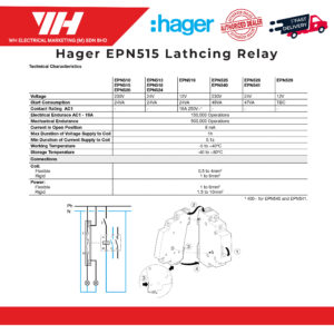 Hager EPN515 Lathcing Relay 06