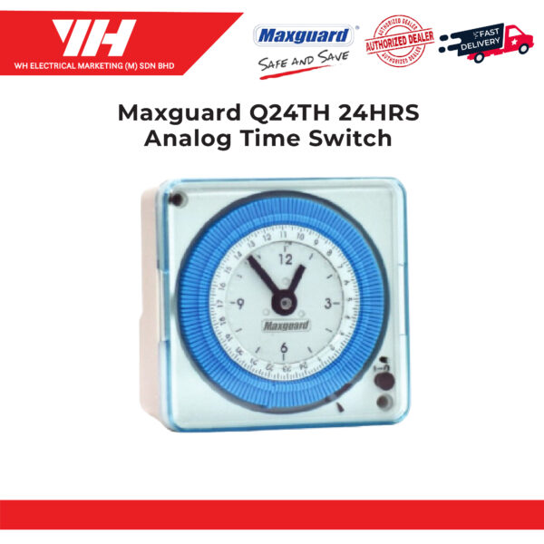 Maxguard 24HRS Analog Time Switch 04