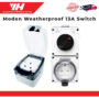 Moden Weatherproof Switch 04