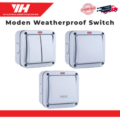 Moden Weatherproof Outdoor Switches